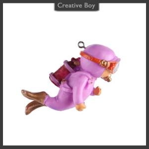 [Creative] Diver Treasure Chest Box Antique Creative Fish Tank Decoration Aquarium Ornaments Resin