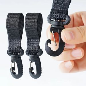 KENDRAT 2PCS Pram Hooks Baby Stroller Hooks Wheelchair Organizer Bed Accessories Hanging Hook Creative Carabiner Bicycle Hook Pram
