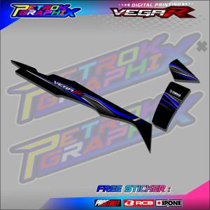 STRIPING VARIASI YAMAHA VEGA R NEW / STICKER LIST MOTOR YAMAHA VEGA R NEW