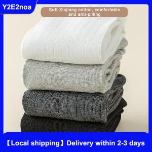 【Local shipping】 Men Toe Socks Long Cotton Simple Business Stockings Breathable 5 Finger Socks Calf For 4 Seasons
