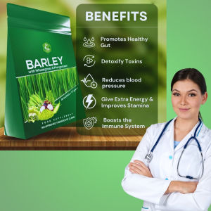 BUY 60 sachet Dr. Vita Barley with Mangosteen & Wheatgrass Good Intake for Blood Pressure Control Diabetic Anemia and Insomia