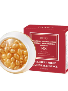 เอสเซนส์ลดริ้วรอย เอสเซ้นส์ แคปซูลรกแกะ ฟูลเลอรีน พลาเซนต้า แอนตี้ ริงเคิล ให้ความชุ่มชื้น