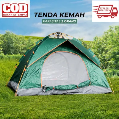 AstaGear Tenda Kemah Camping Outdoor Adventure 2 Orang - ZK50 - Green