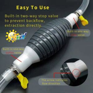NO.1 Fish tank water changer oil absorber car manual oil suction pipe gas oil pump gasoline liquid water