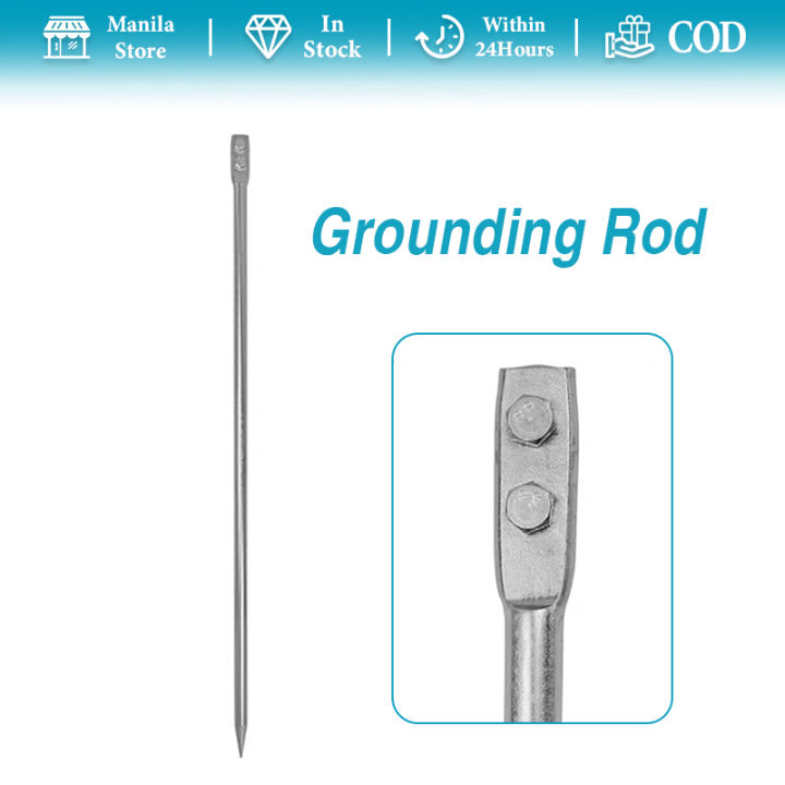 Grounding Rod Grounding Electrode Iron Made Galvanized Earthing Rod for ...