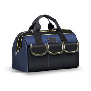 13/16/18in Electrician Bag Heavy Duty Tool Bag Large Capacity Tool Storage Bag with Wide Mouth for Men