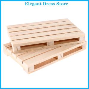 [K&P Elegant]👗👗 Mini Wooden Pallet Beverage Coasters for Hot and Cold Drinks Wood Pallet