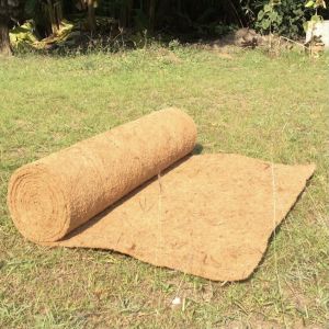 [พร้อมส่ง]  ใยมะพร้าวอัดแผ่นจากโรงงาน  หนา 12 มิล กว้าง 1 เมตร ยาว 10 เมตร สำหรับปลูกพืช คลุมดิน พันเสาไม้เลื้อย