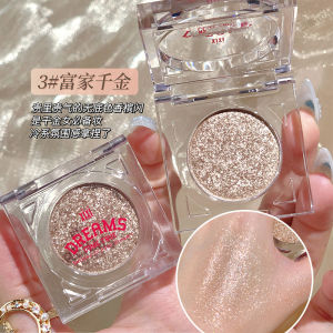 Xixi Makeup Eye Shadow Cowgirl Flat Alternate Defocus Sense Burst Eyeshadow Shiny Ultra Shimmery Pearl Polarised Highlighter Makeup