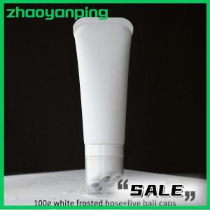 zhaoyanping 1Pcs 100g Cosmetic Soft Tube Steel Ball Massage Bottle Neck Cream Body Lotion