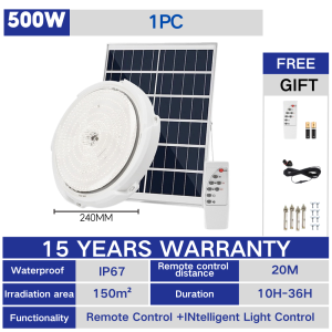 Solar Outdoor Light Waterproof Super Battery Life Solar light Outdoor.Suitable for Patios Garages Gardens Verandas Solar Led Outdoor Light Free Solar Panel with Remote Control Solar Spotlight Outdoor Solar Led Outdoor Light太阳能路灯Solar Led Lights.