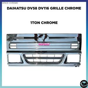 DAIHATSU DV58 DV116 FRONT GRILLE CHROME HIGH QUALITY DAIHATSU ACCESSORIES CHROME ACCESSORIES
