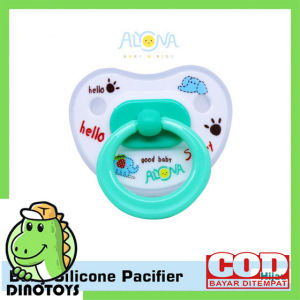 Alyona AL-021 Empeng Dot Bayi Silicone Pacifier Bahan Aman Untuk Bayi