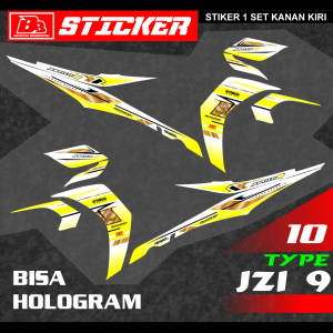 BBSticker Demak BISA HOLOGRAM STIKER MOTOR STRIPING YAMAHA JUPITER Z1 JZI 9