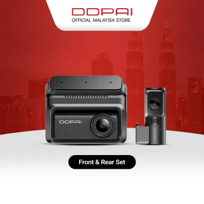 [4K+2K] DDPAI Z90 4K + 2K HDR GPS Front & Rear Super Capacitor Dash Cam with 4G Connectivity & ADAS