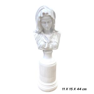 โมเดลสไตล์โรมัน รูปปั้นโรมัน  Vergin Mary Madonna รูปปั้นแต่งบ้าน พร็อพตกแต่ง ของแต่งบ้าน สินค้าพร้อมส่งจากประเทศไทย