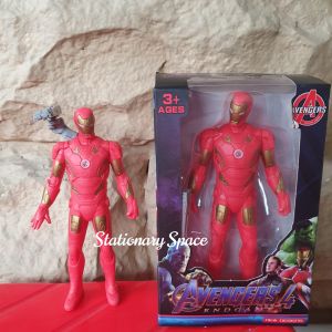 SS Mainan Anak Avanger Ironman / Tinggi Robot +/- 15 Cm Marvel Action Figure Lampu Laser