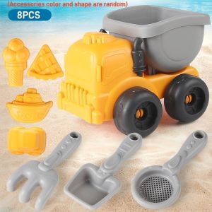 Oldlaiben Kids Beach Sand Toy Set Water Play Digging Cart Scoops Outdoor Summer Mainan Pantai