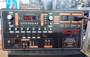 MẠCH LOA KÉO DSP REVERB 212 CÓ ĐÈN CHỚP THEO NHẠC - MẠCH DÙNG TỐT CHO THÙNG 4 TẤC ĐÔI KÍCH THƯỚC 19cm x 38cm