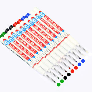 LEI Long Nib Head Markers 20mm Deep Hole For Metal Perforating Pen Waterproof Bathroom Woodworking Decoration Multi-Purpose