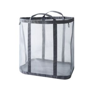 Large Premium Mesh Laundry Bag Multipurpose Storage Bag Organisation Transparent