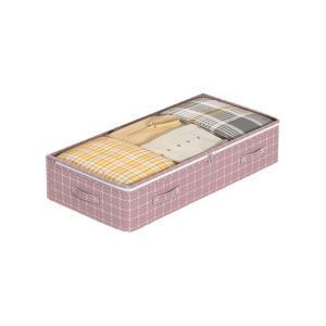 BEBA ผ้าไม่ทอ ถุงเก็บของใต้เตียง ซิปคู่ หน้าต่างใส ถุงเก็บผ้าห่ม ทนทาน ประหยัดพื้นที่ กระเป๋าเก็บเสื้อผ้าผ้านวม สำหรับบ้าน