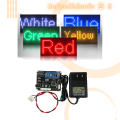 KIT LED P10 Arduino  บอร์ด LED P10 Matrix Panel Shield Arduino Uno library for Freetronics DMD dot matrix displays. 