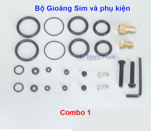 Bộ Ron Sim Thay Thế Cho Bơm Tay Cao Áp Gioăng Cao Su Sửa Bơm Cao Áp