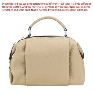 Royal Bagger Genuine Cowhide Handbags Fashion Soft Leather Crossbody Bag Womens Mini Zipper Shoulder Purse 1668