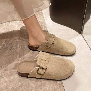 Free Shipping Stylish And High-Quality Slippers With A Closed-Toe Design Super Soft Perfect For Outdoor Wear Comfortable For Casual Use And A New Autumn/Winter Style For Women
