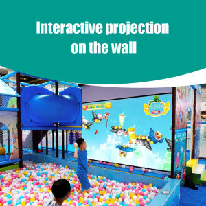 Immersive Touch Screen Interactive Wall games Snowing Effects for Indoor Playing Area with 7 effects