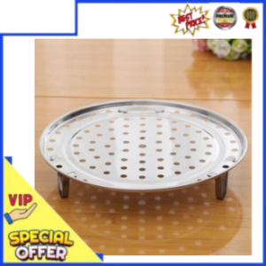 Tempat Kukus Dimsum Kue Sayuran Lauk / Tatakan Kukusan Steamer Stainless / Kukusan Lipat Serbaguna