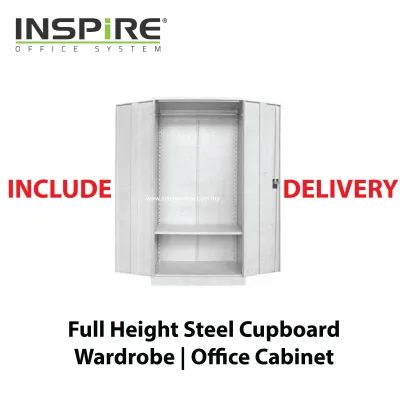 FULL HEIGHT STEEL CUPBOARD WARDROBE | OFFICE CABINET