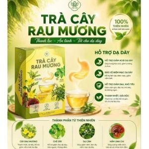 Trà Cây Rau Mương Hộp 30 Gói Chính Hãng Cao Cấp - Trà Mộc Tâm tốt dạ dày tiêu hóa HP ợ hơi ợ chua thanh lọc cơ thể