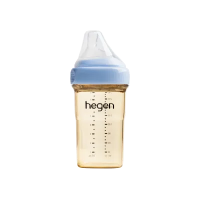 Hegen PCTO™ 240ml/8oz Feeding Bottle PPSU with Medium Flow Teat (3-6 months)