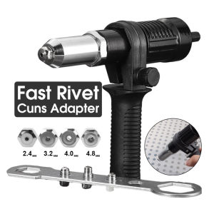 NEW Electric Riveter Drill Rivet Machine Rivet Nut Riveting Electric Tool Riveting Drill Adapter
