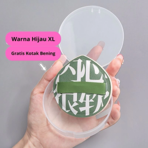 MELEDE Sponge Puff Bedak Cair Spons Cushion Foundation Wajah Profesional Ekstra Besar Ekstra Tebal 7cm Super Lembut / Foam Bedak / Tempat Bedak / Sponge Bedak / Spons Bedak