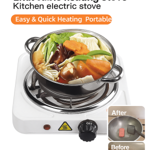 Multi-functional Adjustable Electric Stove for Year-round Adults  Family Users  Stylish Individuals with Overheat Protection and Dual Temperature Control