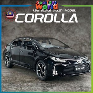 1:32 Scale Toyota Corolla ALTIS Alloy Car Model Light & Sound effect diecast car Toys for Boys baby toys