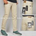 CELANA CHINO Slim fit Panjang Kerja kantor Santai Liburan Cowok 27 - 34 Premium Bahan Karet Melar. 