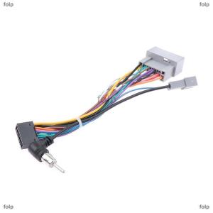 [COD] folp Android Car Power Navigation Cable 16PIN Modified Line Adapter For Honda Fit CITY CRV HRV JAZZ Harness Line Accessories