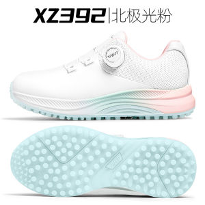 AUPGM Golf shoes womens summer shoes waterproof with rotating laces womens athletic shoes non-slip cushioned lightweight and without spikes