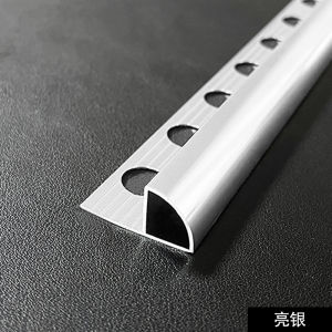 Aluminum alloy tile corner trim arc-shaped edge trim corner trim strip curved edge trim decorative strip