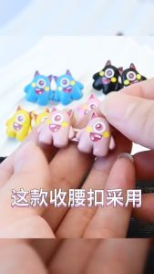 1 Set Cartoon Pattern Waist Buckle For Women Skirt Jeans Adjustable Waist Clip Buttons Accessories