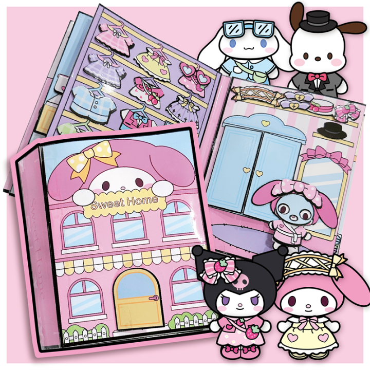 Kawali Sanrio Hello Kitty Sticker Games Anime My Melody Cinnamoroll ...