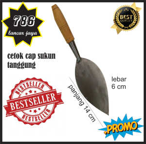 786 NEW PROMO Cetok Sendok Semen Alat Pengaduk Luluh Loloh tanggung  Cap Sukun Perkakas Listrik