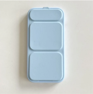 Case Softcase iPhone 11/12/13/14/15/16 Pro Max Plus dengan Stand Lipat - Warna Pastel