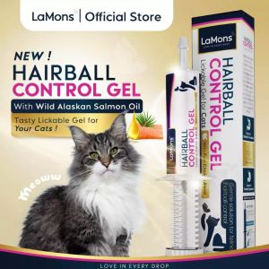 LaMons Hairball Control Gel (Lickable Gel For Cat)