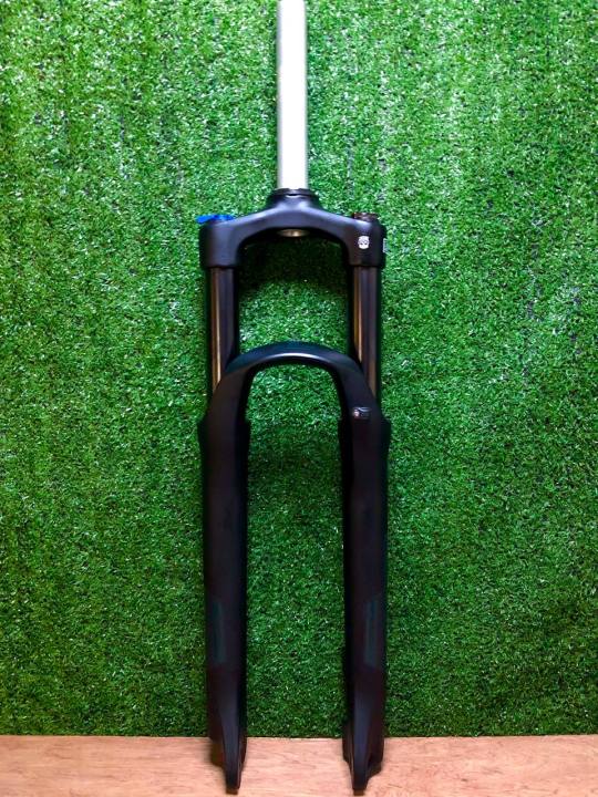 Sr Suntour X Lo R Str Mm Qr Bicycle Fork Hydraulic Lock Out X Black Green Brand