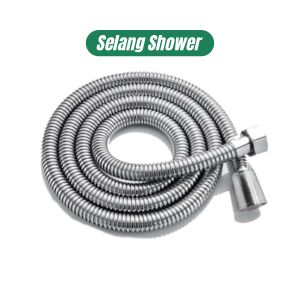 Kepala Shower Head Ion SPA Ionizer Healthy Crystal Free Selang